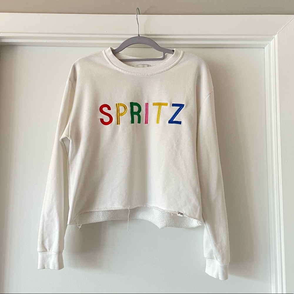 Spritz Crop Sweatshirt